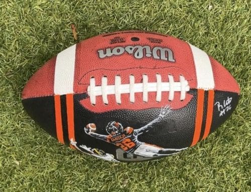 Introducing My Custom Hand-Painted Football Art