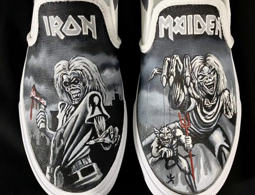 Iron Maiden shoes
